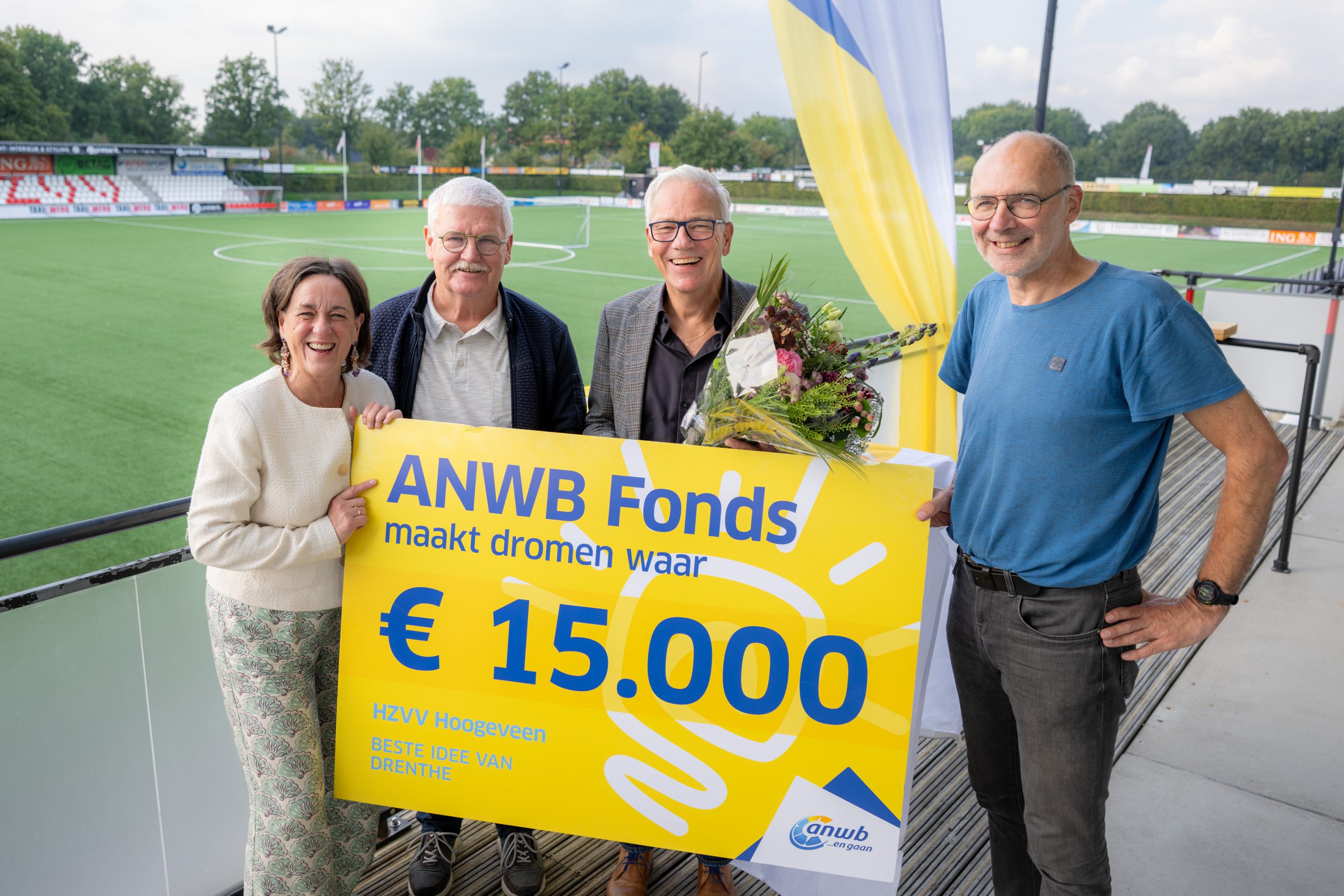 HZVV is de Drentse winnaar ANWB Fonds